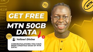 How To Get MTN FREE 50GB NOWLatest Update  How to Get Free 50GB Data On My MTN AppMTN New Trick [upl. by Hara267]