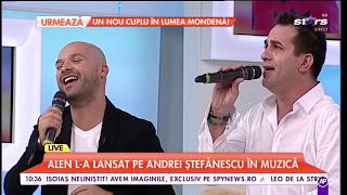 Andrei Ştefănescu a cântat la Star Matinal prima sa piesă [upl. by Chambers565]