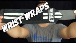 Rogue Fitness Wrist Wraps Review  Joseph Williams  JAWs Fitness [upl. by Tewell]