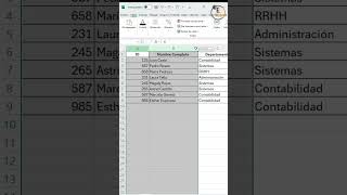 Como aplicar Bordes Automáticos en Excel excel excelbasico [upl. by Eitsud]