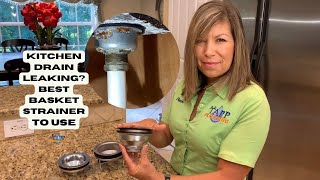 How to Install a Kitchen Sink Basket Strainer TappPlumbing [upl. by Leonard]