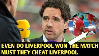 ✅Owen Hargreaves Critiques Referee why must they always cheat LIVERPOOL clear penalty for Liverpool✅ [upl. by Ennirak]