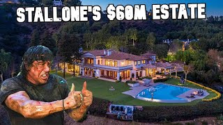 Inside Sylvester Stallones 58m Mansion he Sold to Adele [upl. by Esac]