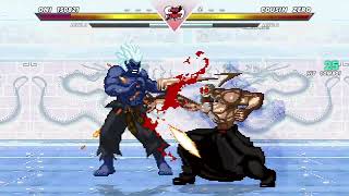 Lessard Oni vs Cousin Zero  Mugen Battle Request [upl. by Neile299]