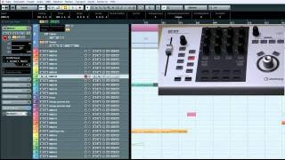 Cubase 6  Tipps und Tricks 02  quotMidiController Steinberg CC121 verwendenquot [upl. by Aisor]