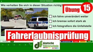 Theorieprüfung Führerschein Deutschland 30 Fragen Klasse B [upl. by Ettecul]