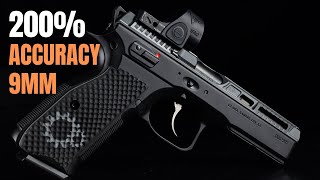 TOP 5 MOST ACCURATE 9MM PISTOLS ON THE PLANET 2024 [upl. by Lednam497]