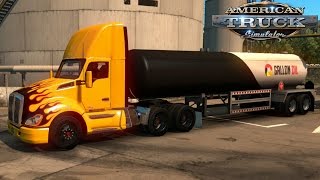 Multiplayer American Truck Simulator  Kenworth T680 Day Cab quotEl copetonquot [upl. by Princess]