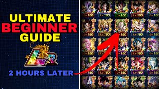 ULTIMATE 2023 BEGINNER GUIDE DOKKAN BATTLE 5 LRs in 2 Hours [upl. by Adraynek]