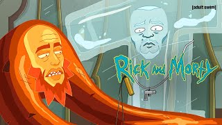 Rick and Morty  S7E8 Cold Open Rise of the Numbericons The Movie  adult swim [upl. by Alyehc]