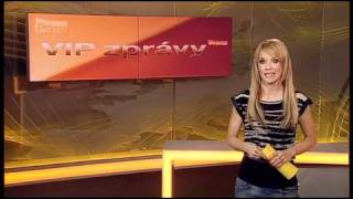 Marie Pojkarová a VIP zprávyTv Prima [upl. by Bunny]