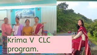 KRIMA V CLC PROGRAMskigipa Rev Dr Wetterfield R Marak D short vlog ☺️ [upl. by Darrelle752]