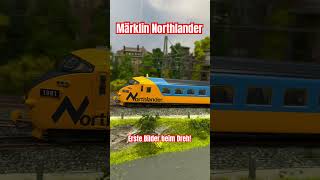 Märklin Northlander fährt die ersten Runden während des Drehs Märklin Northlander Moba [upl. by Brodench]