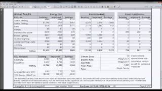 20 Econ 1 and Econ2 Reports in Energy Pro [upl. by Ylim]