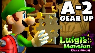 Luigis Mansion Dark Moon  Gloomy Manor  A2 Gear Up Nintendo 3DS Gameplay Walkthrough [upl. by Macguiness]