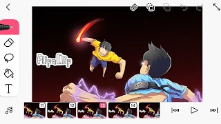 Flipaclip Epic Fight Animation By ArnavChan [upl. by June501]