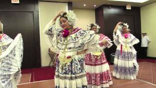 Panama Day 7 Traditional Panamanian Music and Dance at the Farewell Dinner [upl. by Doersten]