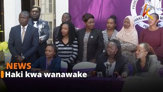 Shirikisho la wanawake nchini FIDA lataka mauaji ya wanawake kutangazwa kama janga la kitaifa k [upl. by Jeraldine147]