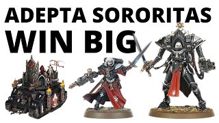 Adepta Sororitas Win a Grand Tournament  Four Strong Army Lists for Sisters of Battle [upl. by Grunenwald]