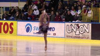 22 Miu SATO JPN  ISU JGP Baltic Cup 2011 Junior Ladies Free Skating [upl. by Oakes299]