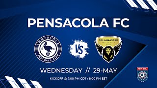 Pensacola FC Mens Sr vs Tallahassee SC 29MAY24 [upl. by Whiney224]