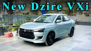 New 4th Gen Dzire VXi 2024  Detailed Review  Features  Price  Mileage  What’s New [upl. by Durst]