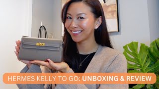 HERMES KELLY TO GO REVIEW  WHAT FITS PROS amp CONS PRICE IS IT WORTH IT [upl. by Eseela868]