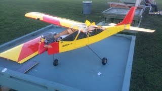 RC Airplane Crash Midwest AeroStar [upl. by Ber]