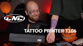 CNC T106P8011 Tattoo Printer How does it work [upl. by Einial643]