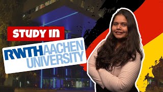 Study in Germany at RWTH Aachen University🎓🎓 for FALL 2024  Fees  Eligibility  Scholarships [upl. by Aerdnua]