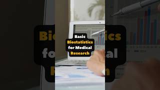 Basic Biostatistics for Medical Research  Medical Research  Biostatistics medicalresearch shorts [upl. by Aleak]