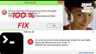 How To Fix Unarcdll and Isdonedll Random Stuck In FitGirl Repack Genuine Way By Neuziz [upl. by Eahsram]