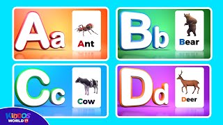 ABC Toddler Visual Cards for Educational learning [upl. by Anaihs]