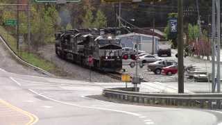 NS U92 leaving Elmore Yard [upl. by Aivon401]