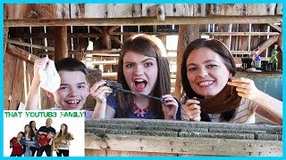 Making Slime In 100 Year Old Barn  That YouTub3 Family [upl. by Kimberly291]