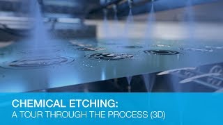 Chemical Etching A Tour Through The Process 3D Animation [upl. by Noinatrad338]