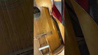 Total restoration of a broken guitar  Martin Classical Guitar Part 1 guitar luthier [upl. by Eiryk]