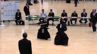 第59回全日本銃剣道優勝大会 防衛省第１部 決勝 先鋒戦 Jukendo Budo [upl. by Corabel]