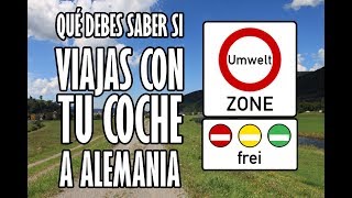 CÓMO CONSEGUIR LA PEGATINA VERDE ¿PROHIBIRÁN EL DIESEL EN ALEMANIA [upl. by Eneleahs]