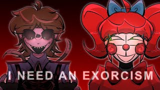 I NEED AN EXORCISM  ANIMATION MEME  FNaF  Elizabeth  Michael Afton [upl. by Amathiste]