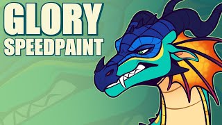 3  Glory  WoF HeadshotADay  Speedpaint [upl. by Koren]