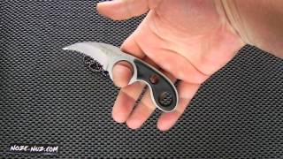 SWHRT2 HRT Neck Knife Zytel Handle Serrated [upl. by Cirilla516]