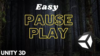 PAUSE MENU in Unity [upl. by Maurilla]