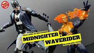 2023 MIDNIGHTER amp WAVERIDER  DC Multiverse Gold Label  McFarlane Toys [upl. by Anirb]