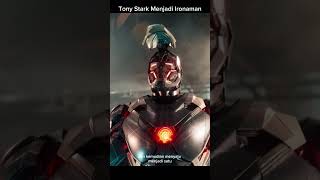 Tony Stark memakai kostum ironman [upl. by Nylrad]