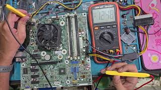 CASE STUDY 202 easy repair hp 600g1 sff 795972001 motherboard repair in hindi [upl. by Hassin]