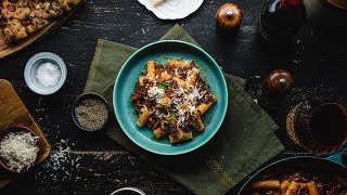 Napolina Slowcooked Beef Ragu Rigatoni recipe [upl. by Aihk]