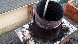 Chimney Liner Cleaning Brushes Sooteater Flexible Rods SS Z Flex [upl. by Aroc]