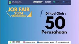 Ayo Ikuti Job Fair Nganjuk 2024 Ribuan Lowongan 50 Perusahaan Menanti [upl. by Ssenav136]