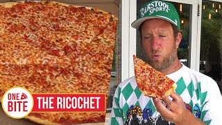 Barstool Pizza Review  The Ricochet Derry NH [upl. by Falconer673]